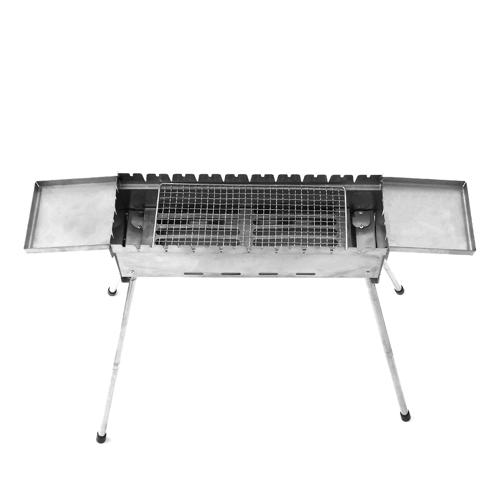 Rustfritt stål rektangulær vanlig grillgrill
