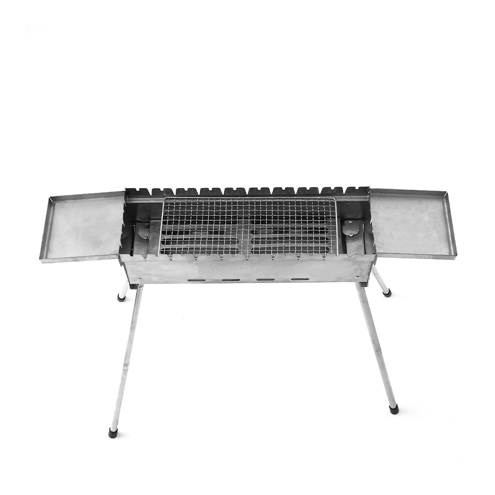 Rustfritt stål rektangulær vanlig grillgrill